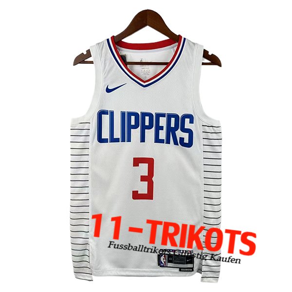 Los Angeles Clippers Trikot (PAUL #3) 2025/26 Weiß