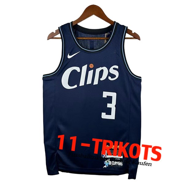 Los Angeles Clippers Trikot (PAUL #3) 2025/26 Dunkelblau