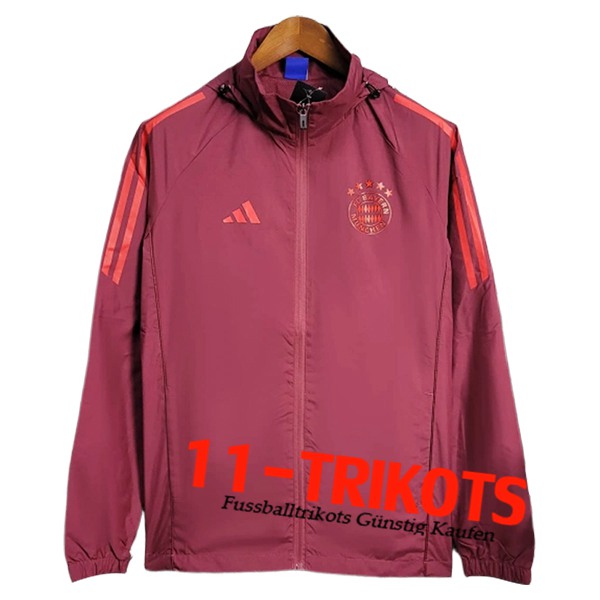 Bayern Munchen Windjacke Rot 2025/2026