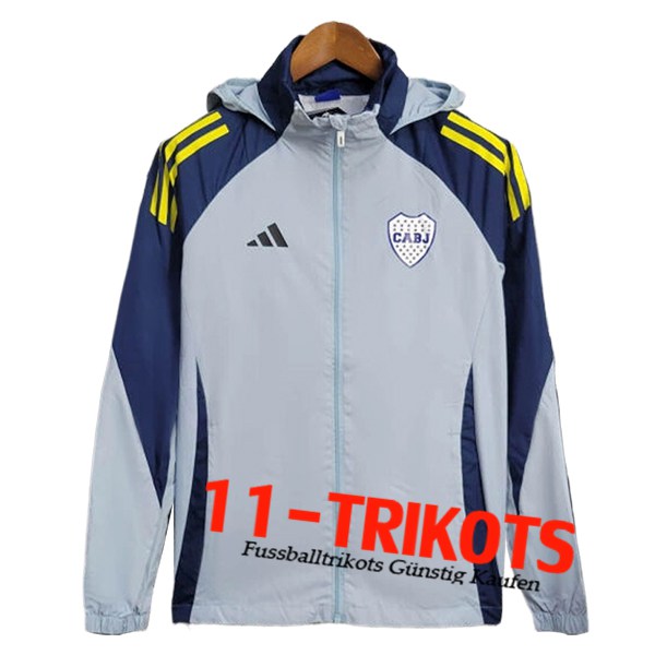 Boca Juniors Windjacke Hellblau 2025/2026