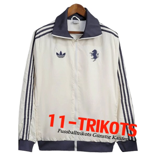 Juventus Windjacke Beige/lila 2025/2026