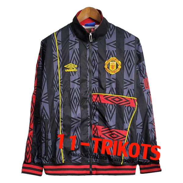 Manchester United Windjacke Schwarz/lila/Rot 2025/2026
