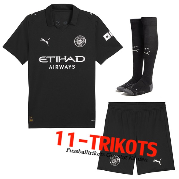 Manchester City Auswärtstrikot (Shorts + Socken) 2025/2026