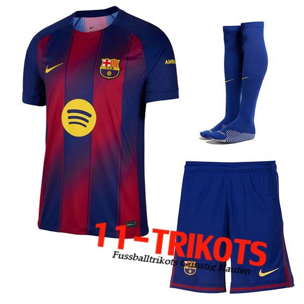 FC Barcelona Heimtrikot (Shorts + Socken) 2025/2026
