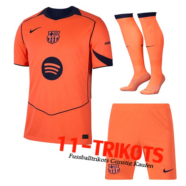 FC Barcelona Third Trikot (Shorts + Socken) 2025/2026