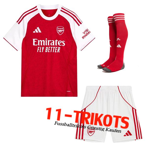 Arsenal Heimtrikot (Shorts + Socken) 2025/2026