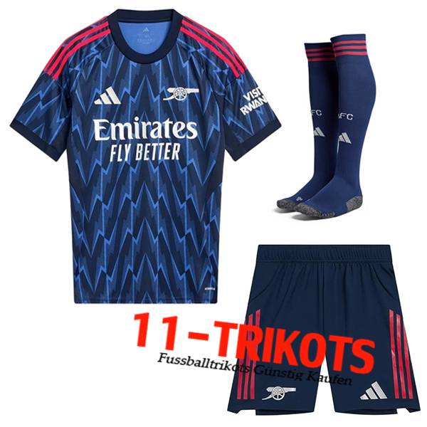 Arsenal Auswärtstrikot (Shorts + Socken) 2025/2026