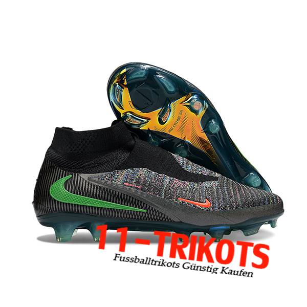 Nike Fussballschuhe Phantom GX III Elite FG Schwarz/Grün