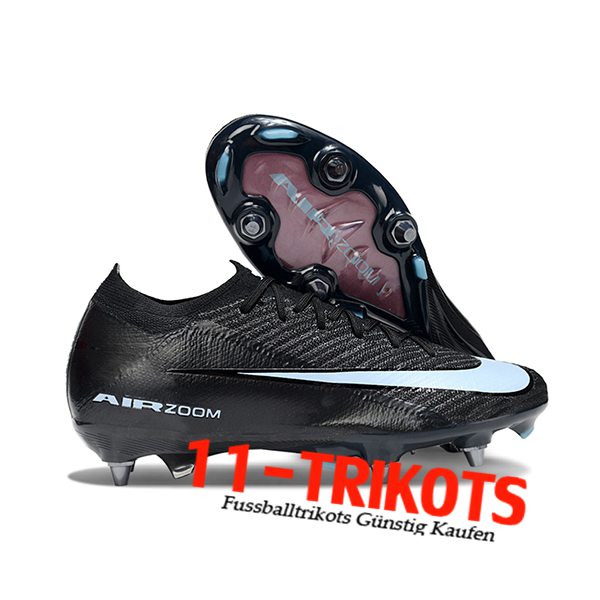 Nike Fussballschuhe AIR ZOOM MERCURIAL VAPOR XVI ELITE SG-PRO Schwarz/Blau