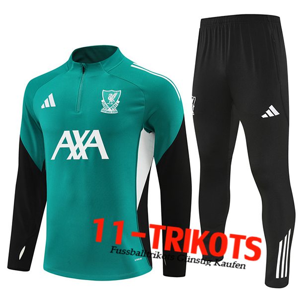 FC Liverpool Trainingsanzug Grün/Schwarz/Weiß 2025/2026