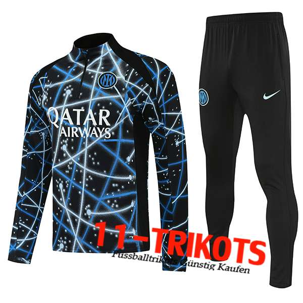Inter Milan Trainingsanzug Schwarz/Blau 2025/2026