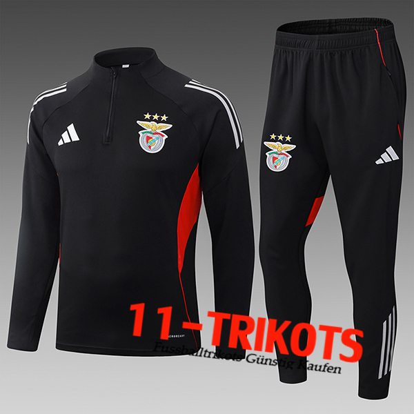Benfica Trainingsanzug Kinder Schwarz/Rot/Weiß 2025/2026