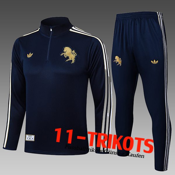 Juventus Trainingsanzug Kinder Blau/Weiß 2025/2026