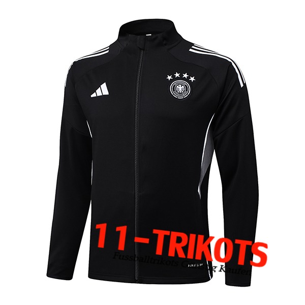 Deutschland Trainingsjacke Schwarz/Grau/Weiß 2025/2026