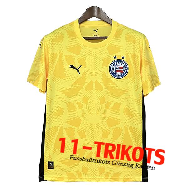 EC Bahia Fussball Trikots Torhuter Gelb 2025/2026