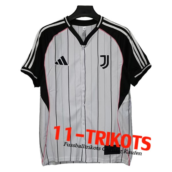 Juventus Fussball Trikots Special Edition Weiß/Schwarz 2025/2026