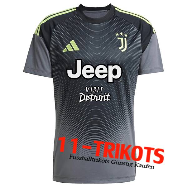 Juventus Fussball Trikots Torhuter Schwarz 2025/2026