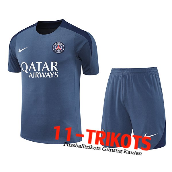 PSG Trainingstrikot Grau/Blau 2025/2026