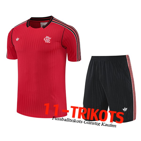 Flamengo Trainingstrikot Rot/Schwarz 2025/2026 -02