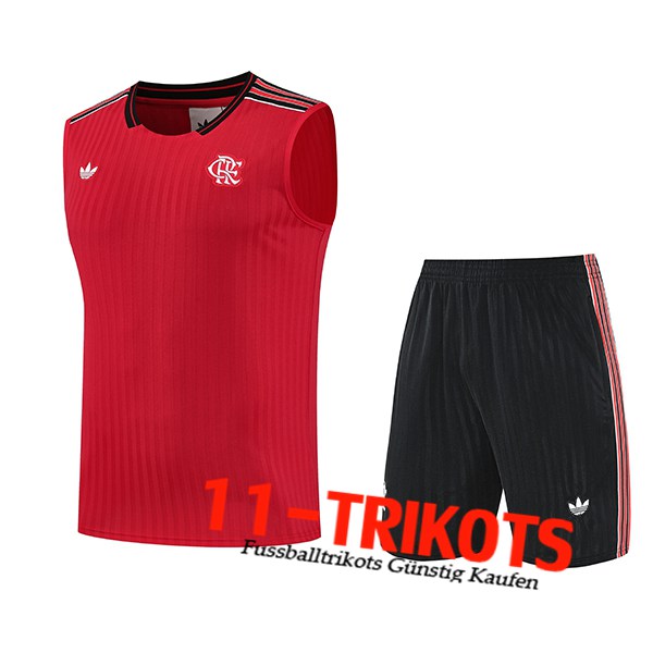 Flamengo Trainings-Tanktop Rot/Schwarz 2025/2026