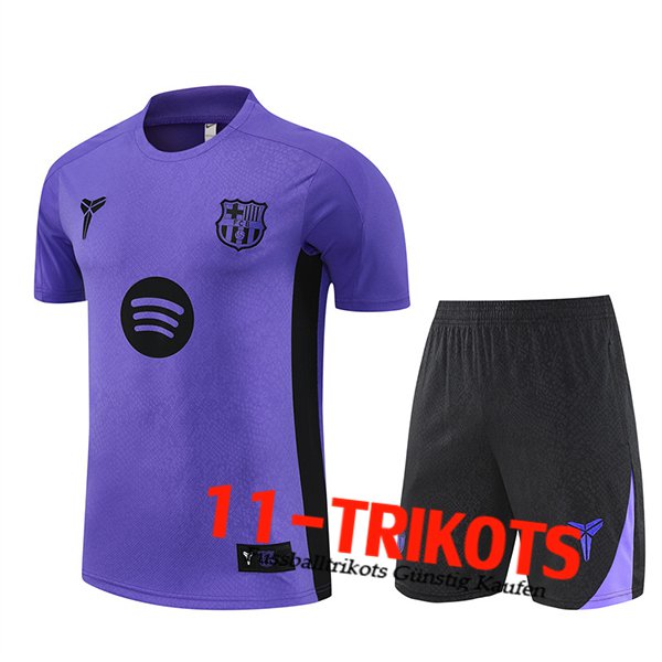 FC Barcelona Trainingstrikot lila/Schwarz 2025/2026