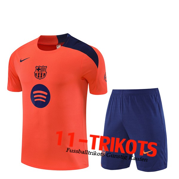 FC Barcelona Trainingstrikot Orange/lila 2025/2026