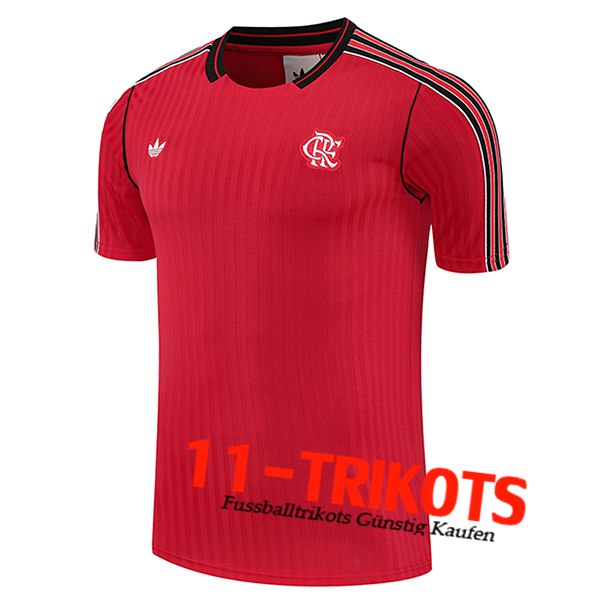 Flamengo Trainingstrikot Rot/Schwarz 2025/2026 -02