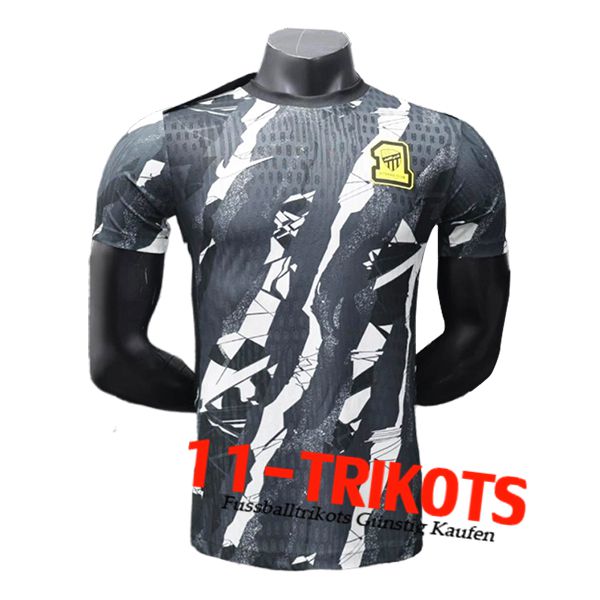 Al-Ittihad Trainingstrikot Grau/Weiß 2025/2026