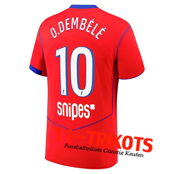 PSG (O.DEMBÉLÉ #10) 2025/2026 Third Trikot
