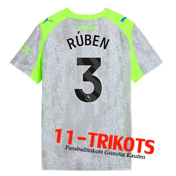 Manchester City (RÚBEN #3) 2025/2026 Third Trikot