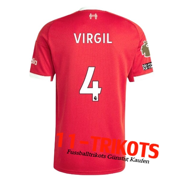Liverpool (VIRGIL #4) 2025/2026 Heimtrikot