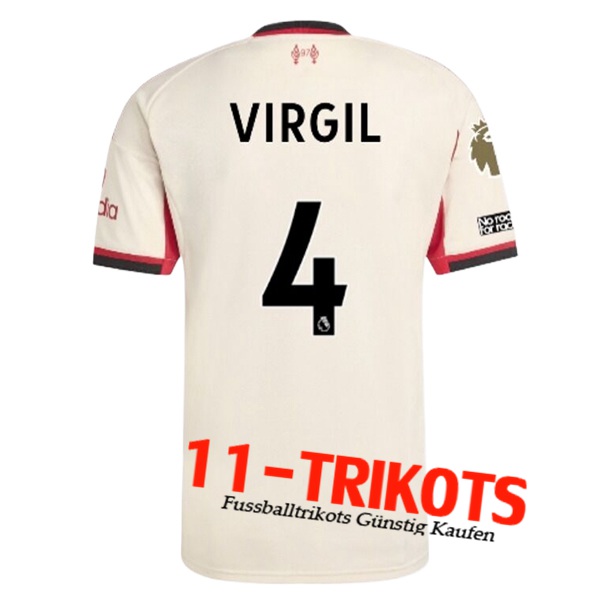 Liverpool (VIRGIL #4) 2025/2026 Auswärtstrikot