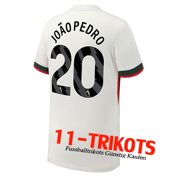 Chelsea (JOÃO PEDRO #20) 2025/2026 Auswärtstrikot