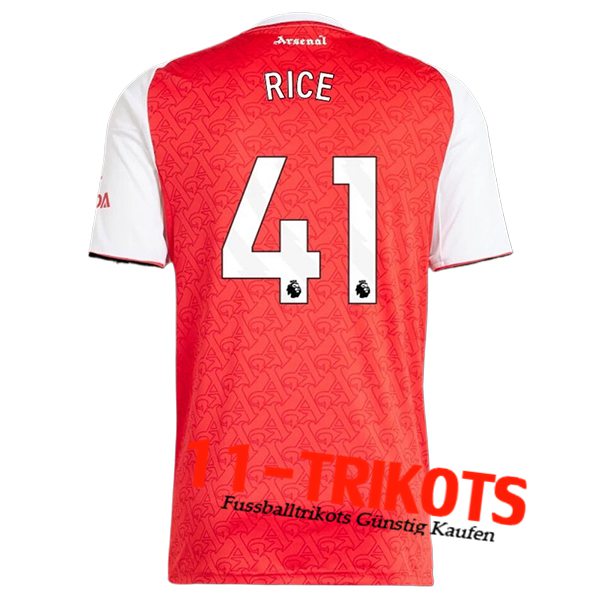 Arsenal (RICE #41) 2025/2026 Heimtrikot