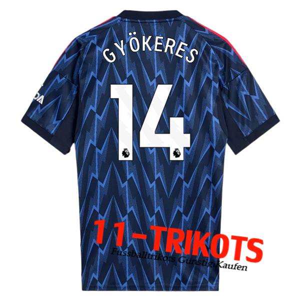 Arsenal (GYÖKERES #14) 2025/2026 Auswärtstrikot