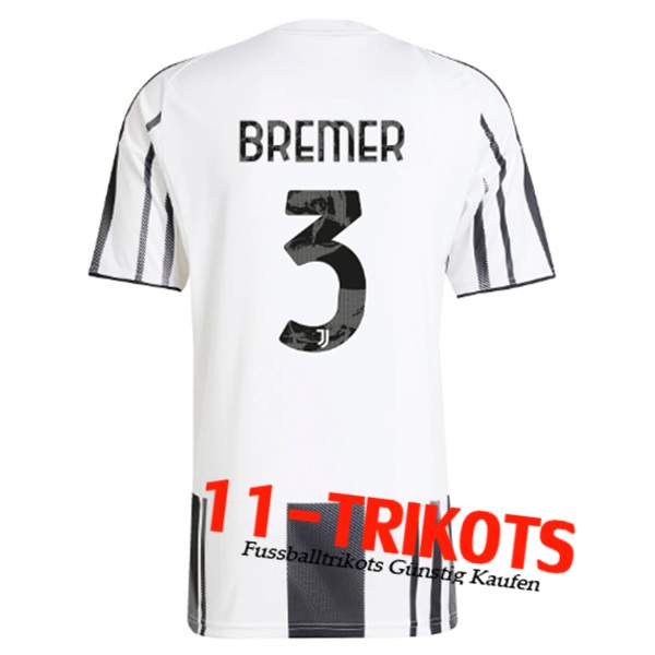 Juventus (BREMER #3) 2025/2026 Heimtrikot