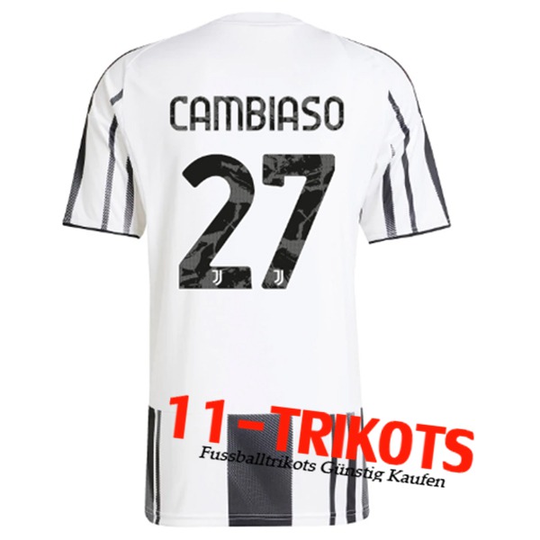 Juventus (CAMBIASO #27) 2025/2026 Heimtrikot