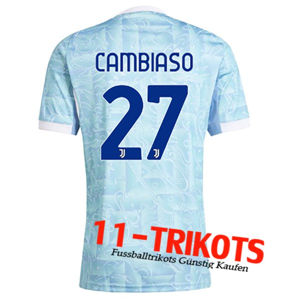 Juventus (CAMBIASO #27) 2025/2026 Auswärtstrikot