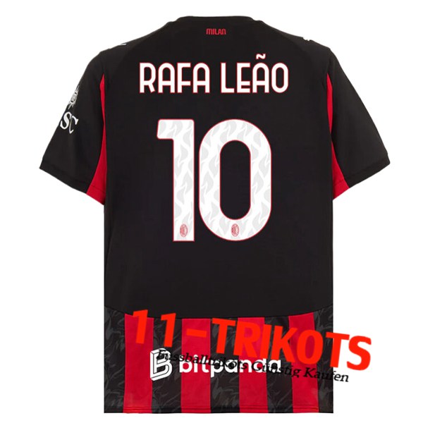 AC Milan (RAFAEL LEÃO #10) 2025/2026 Heimtrikot