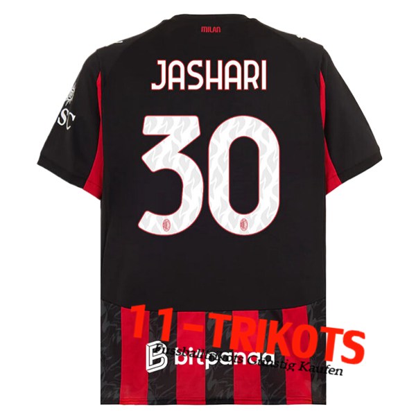 AC Milan (JASHARI #30) 2025/2026 Heimtrikot