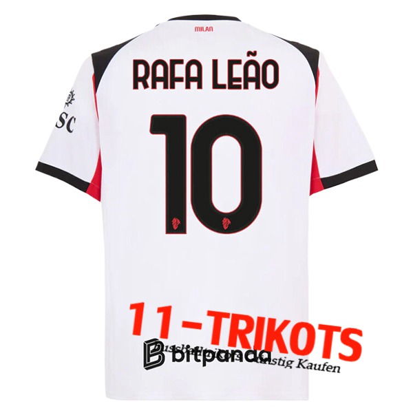 AC Milan (RAFAEL LEÃO #10) 2025/2026 Auswärtstrikot
