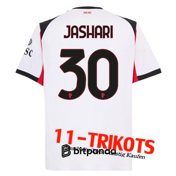 AC Milan (JASHARI #30) 2025/2026 Auswärtstrikot