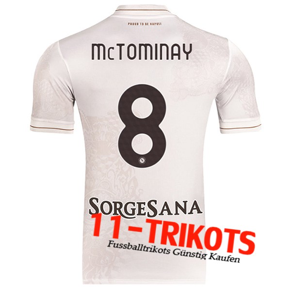 SSC Neapel (MCTOMINAY #8) 2025/2026 Auswärtstrikot