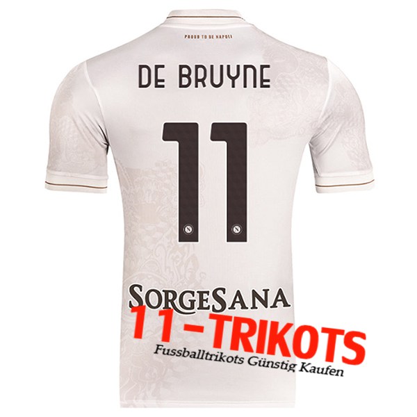 SSC Neapel (DE BRUYNE #11) 2025/2026 Auswärtstrikot