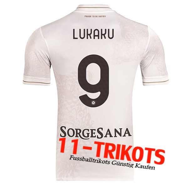 SSC Neapel (LUKAKU #9) 2025/2026 Auswärtstrikot