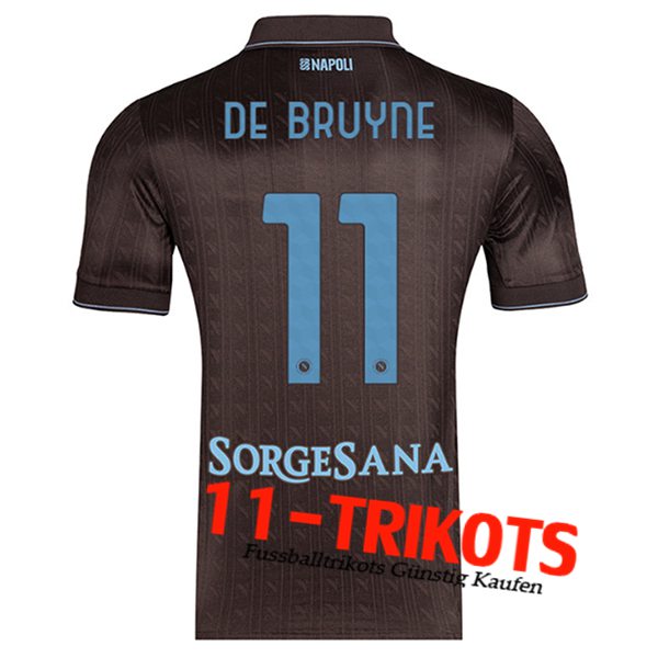 SSC Neapel (DE BRUYNE #11) 2025/2026 Third Trikot