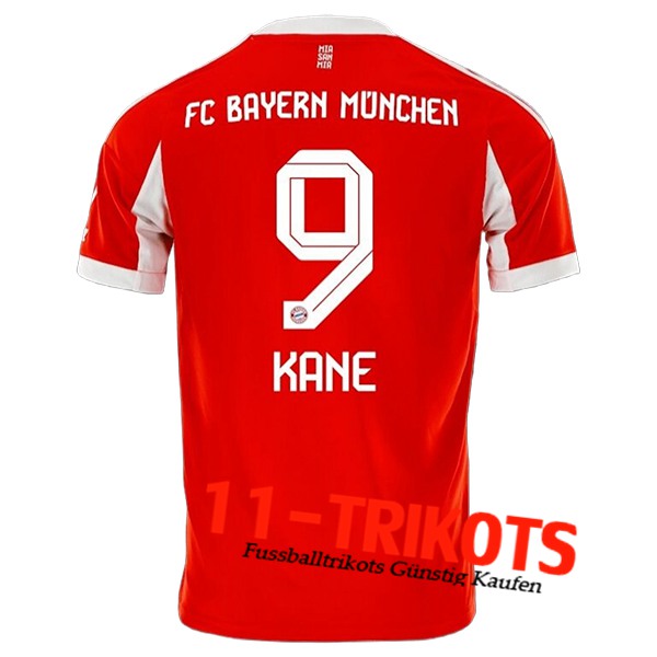 Bayern Munchen (KANE #9) 2025/2026 Heimtrikot
