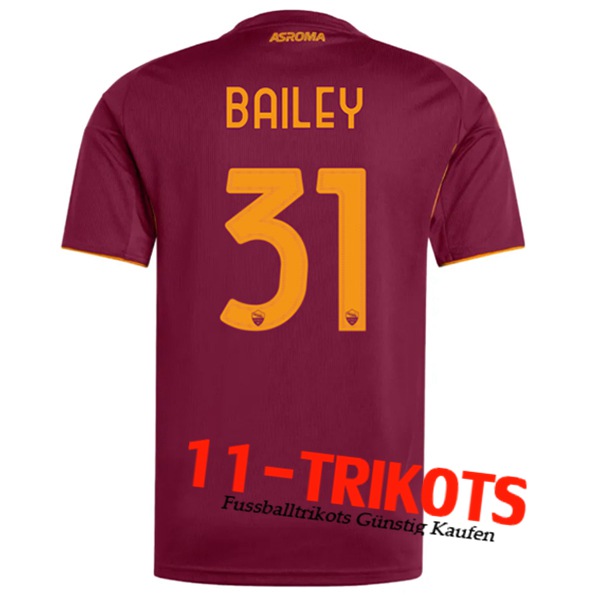 AS Rom (BAILEY #31) 2025/2026 Heimtrikot