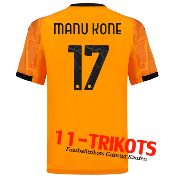 AS Rom (MANU KONÉ #17) 2025/2026 Auswärtstrikot