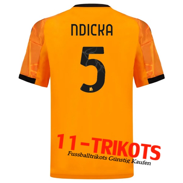 AS Rom (NDICKA #5) 2025/2026 Auswärtstrikot